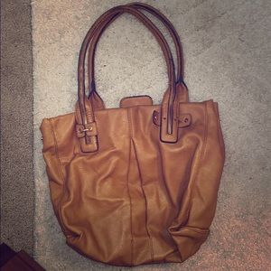 Jessica Simpson oversized leather purse